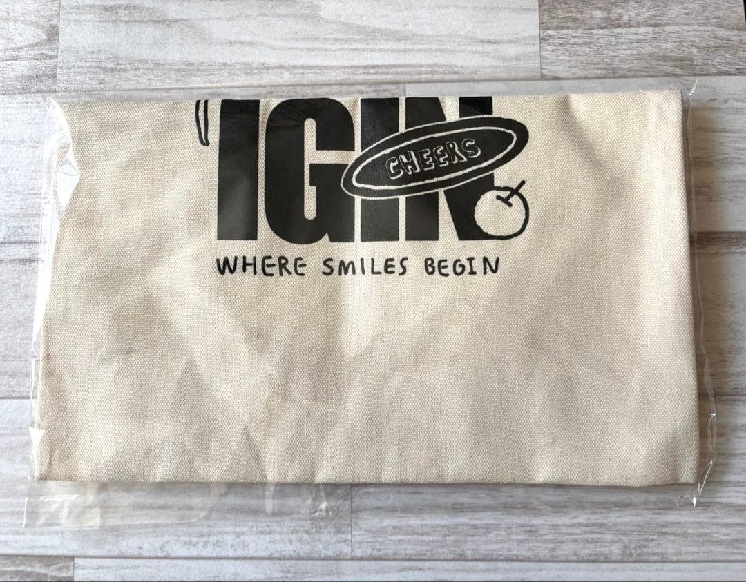 [Б/У] JIN Korea IGIN Itaewon POP-UP Сумка-тоут