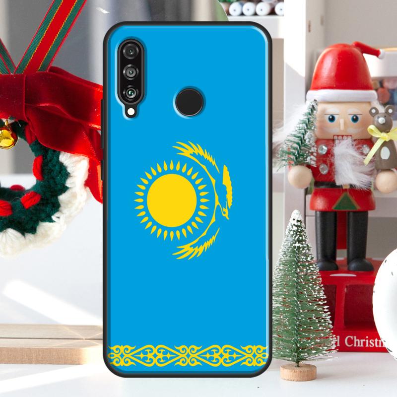 Kazakhstan Flag For Huawei Nova 5T 9 10 SE 7i 8i 11i 12i Y73 Y72 Y61 Y91 Y60 Y70 Y90 P20 P40 P30 Lite Case