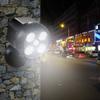 600 Lumen Outdoor Led Security Light Powered Wireless Motion Sensor Light Black