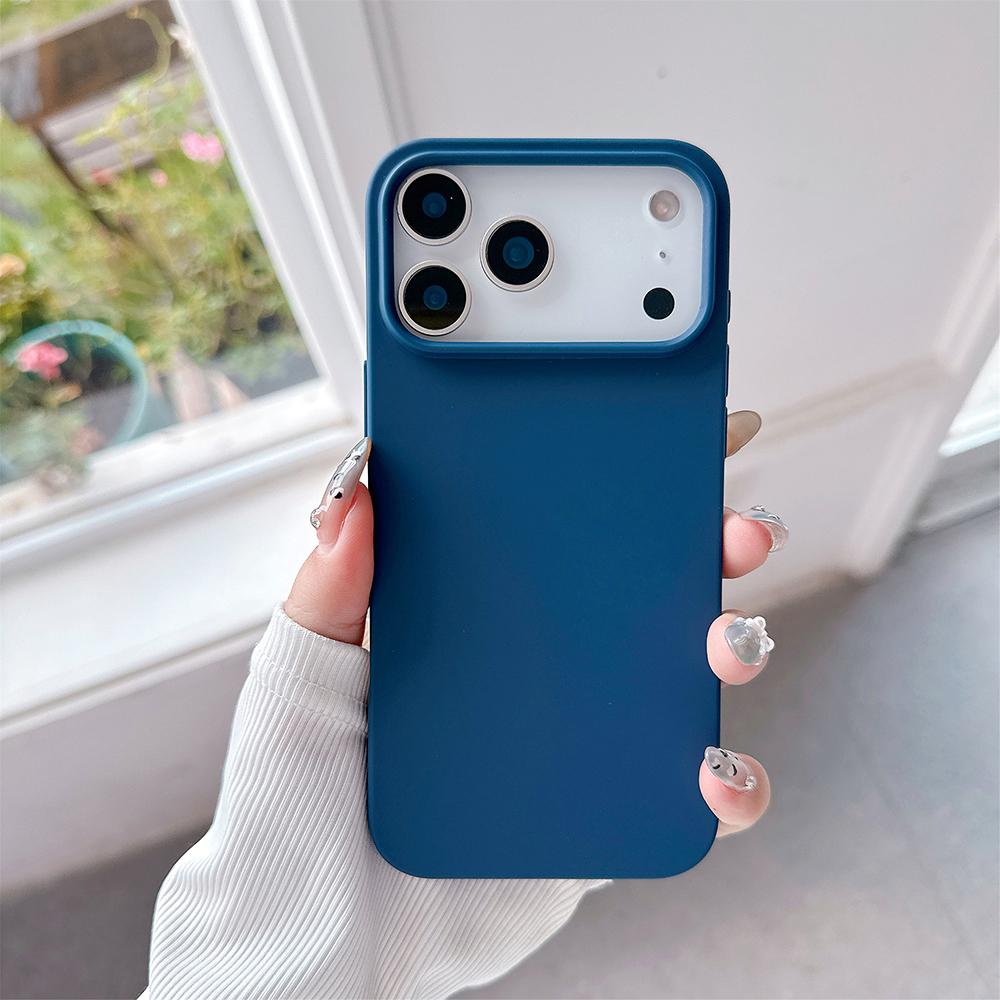 Luxury Candy Color Case For iPhone 17 Air 16 15 14 13 Pro Max Plus 16e Matte Silicone Soft Ultra Thin Cover TPU Shell 17ProMax