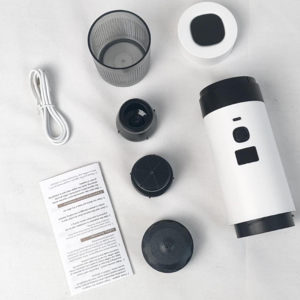 Travel-Friendly Portable Heated Mini Capsule Coffee Maker