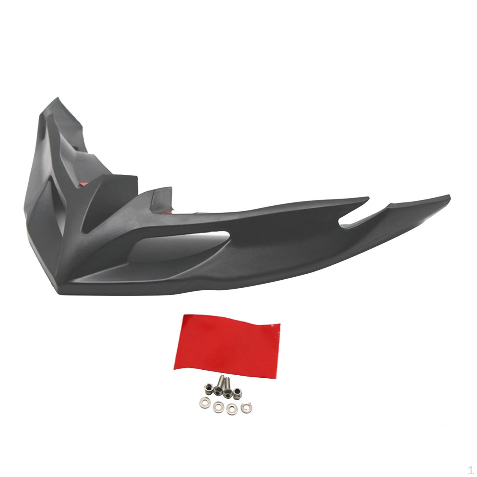 Front Winglets Fairing for 650 KLE650 Black