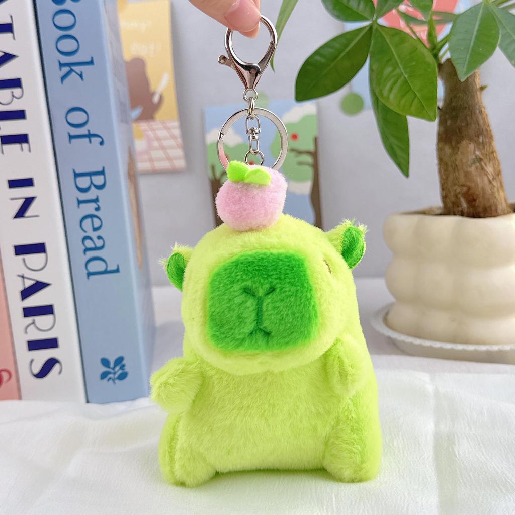 Popular Guinea Pig Plush Keychain - Cute Cavy Backpack Charm & Ornament
