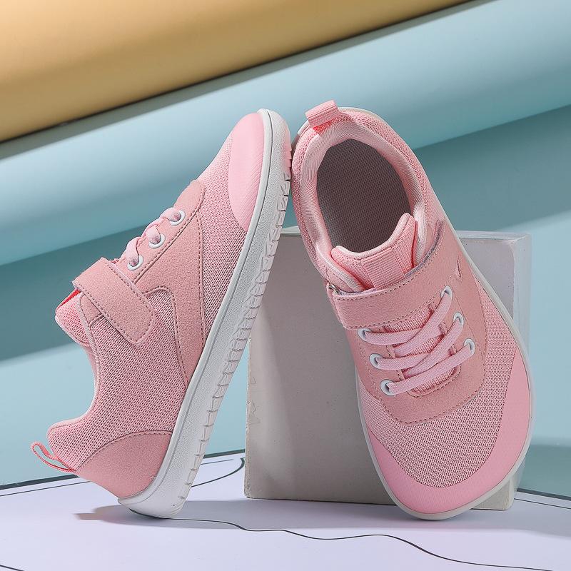 2025 new children's wide last shoes casual sports shoes boys and students low-top girls' shoes outdoor shoes breathable