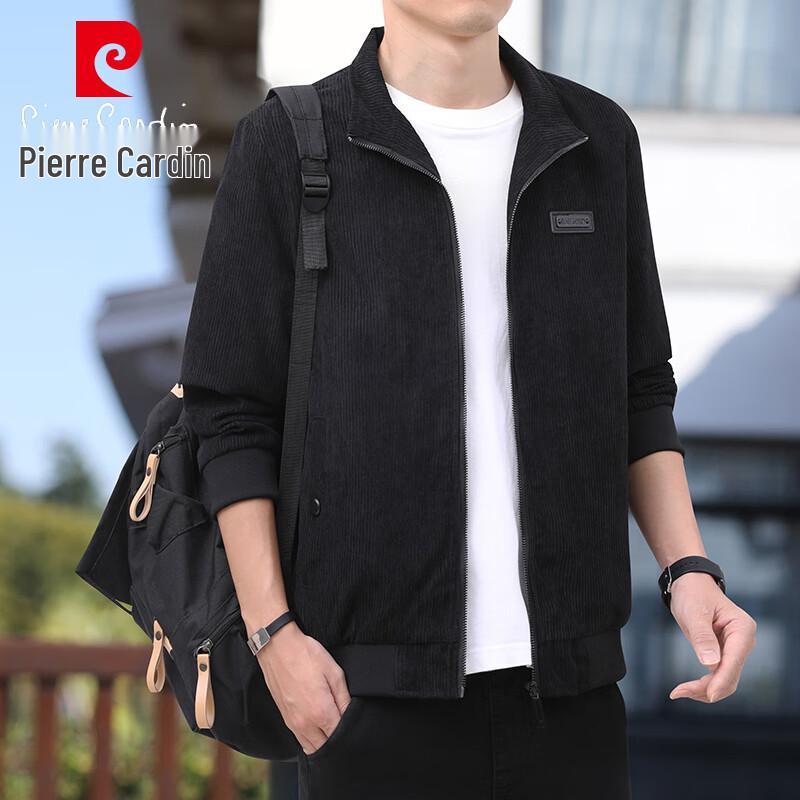 Pierre Cardin Men's Corduroy Collar Casual Jacket