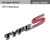 Custom Metal Car Emblem & Stickers for Civic, Fit, Jade, Fengfan, and Lingpai