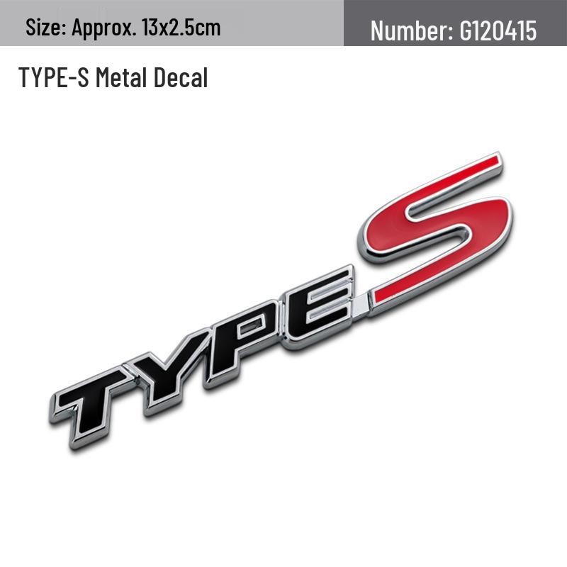 Custom Metal Car Emblem & Stickers for Civic, Fit, Jade, Fengfan, and Lingpai