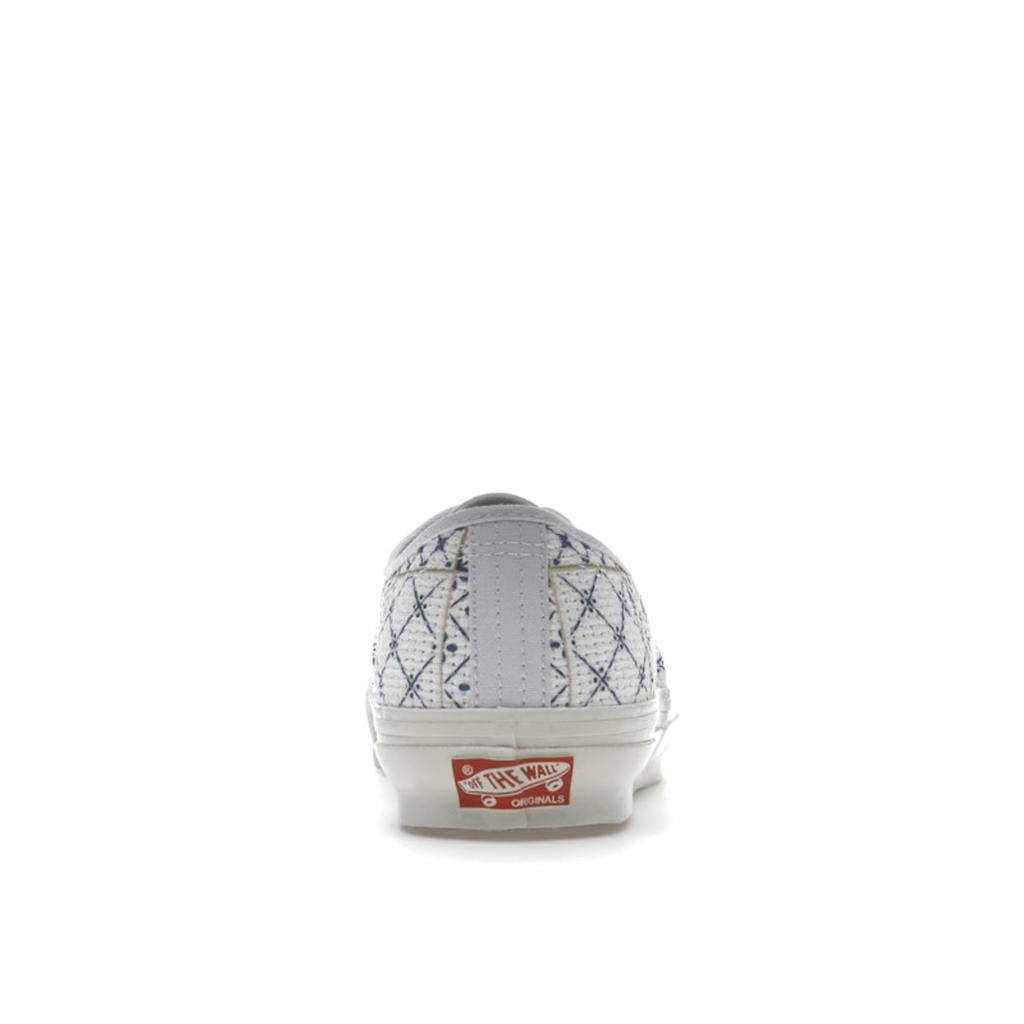 Vans Kith x OG Authentic LX Azulejo Tile Unisex Sneakers White VN0A4BV9WHT