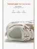 2024 Women's Lightweight Large Leather Running Shoes: Korean-Style Casual Sneakers