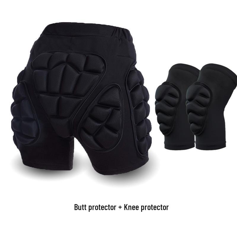 Ski and Skate Protective Hip, Butt, and Knee Pads for Men and Women - Winter Sports Anti-Fall Gear