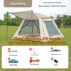 Tent Outdoor Camping Family Picnic Travel Sunshade Folding Shade Portable Automatic Rainproof Leisure