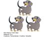 3Pcs Dachshund Bread Clips Set Funny Butt Bag Clips Reusable Plastic Sealing Clips for Food Bags Novelty Kitchen Gadgets