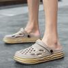 Fashion Hot Sale Brand Clogs Men Sandals Casual Slippers EVA Lightweight Sandles Summer Beach Men's Half Drag New Mens Slip on Shoes