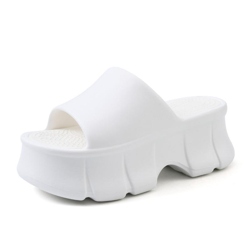 Fashion 2025 New Luxury Women's Casual Slippers Summer Wear Resistant Thick Bottom Anti Slip Beach Cool Slippers Fashion Women's Shoes