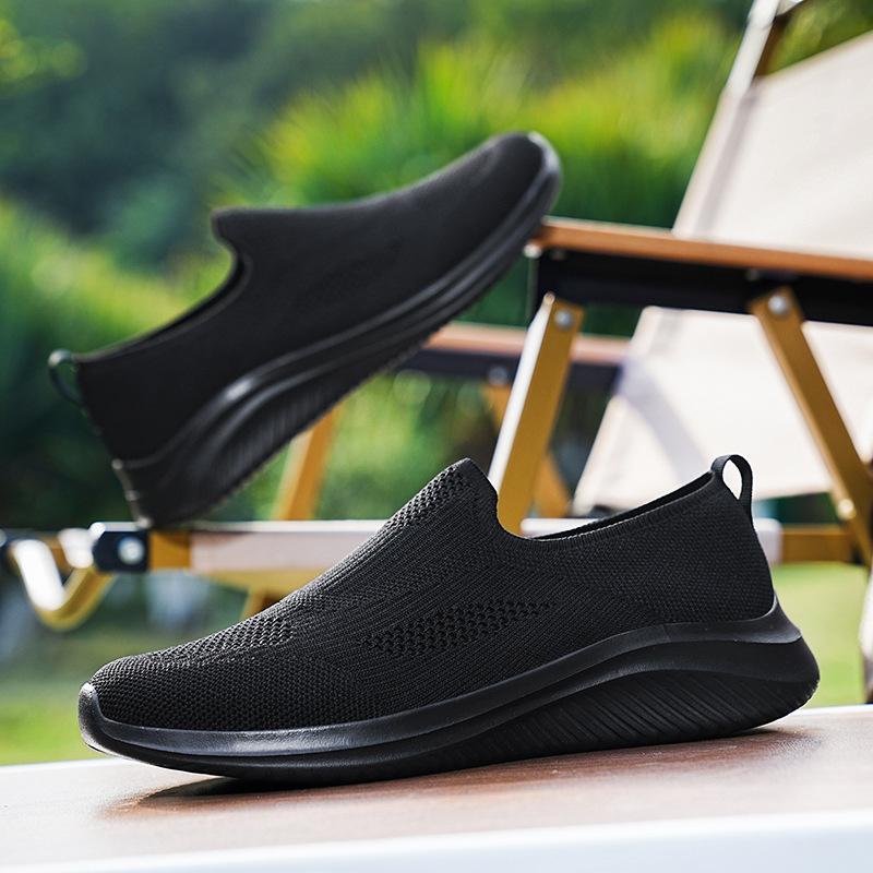 Spring New Couple Fly-woven Socks Mesh Shoes Fashion Casual Sports Shoes Running Shoes