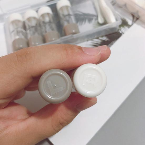 Yousheng Dust-proof Contact Lenses Case Minimalist Reusable Transparent Cup Body Contact Lenses Holder for Makeup