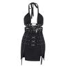 European Style Sexy Slim Fit Open-Back Dress - Summer 2024 Hip-Hugging Design for Women