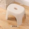 Durable Plastic Low Stool for Bath and Living Room