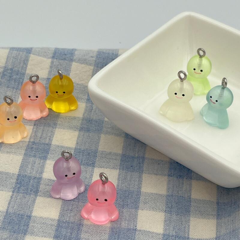 Teruterubozu Keychain (with ring) Weather Doll Clear Blue