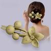 Große Blume Haarspange Haarnadel Eleganter Stil Haargreifer Clip Weibliche Haare Entenschnabel Clip Haaraccessoires