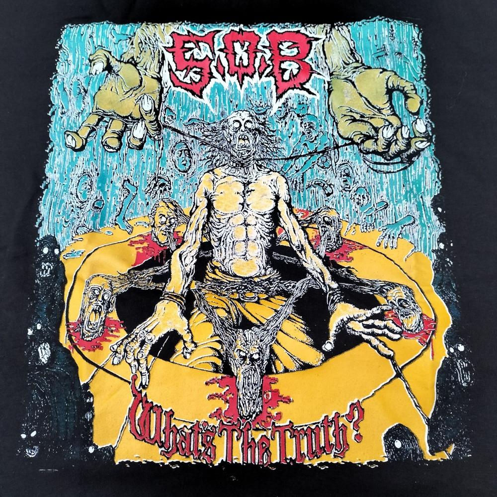 New Popular S.O.B. Band Black T-Shirt Cotton Full Size S-5XL Unisex T-Shirt