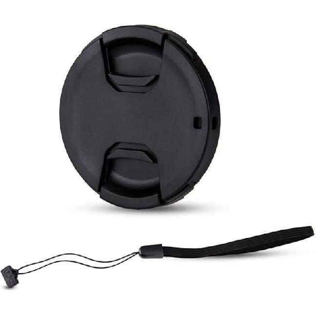 

JJC 40.5mm Front Lens Cap Cover + Elastic Anti-Loss Cap Keeper Leash for Sony ZV-E10 II ZV1F ZV-1F A7C A7CII A7C II A6700 with Sony 16-50mm Kit Lens 37mm
