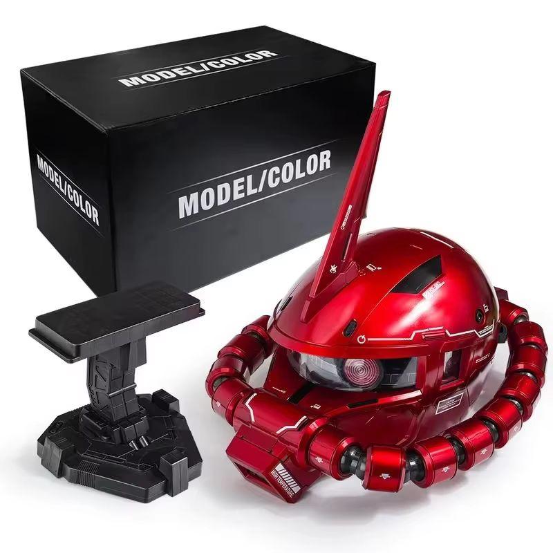 

Zaku Wearable Helmet Cosplay Prop Replica Water Slide Decals Foundation Usb Charging Cable Anime Figure Collect Toy Designed For Collectors