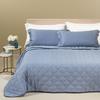 Lagoon Spring Bedspread In Jacquard Satin 80 Gr/mq