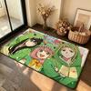 Anime S-spy-familys Carpet Bathroom Anti-slip Mat Door Mat Home Decoration Mat Entrance Door Mat Scratch-resistant Door Mat