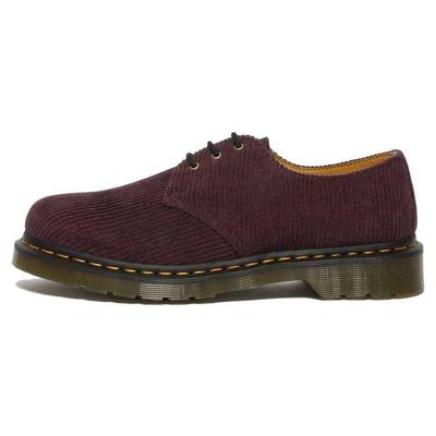 Round Toe Lace-Up Low-Top Casual Shoes Unisex Sneakers Burgundy 27770601