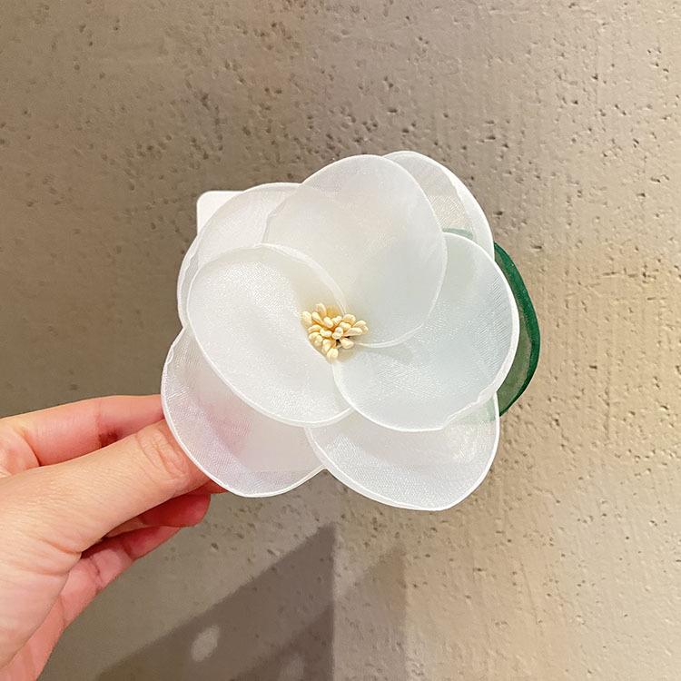 

Детская заколка для волос «Камелия» - 3D заколка для волос «Цветок принцессы»