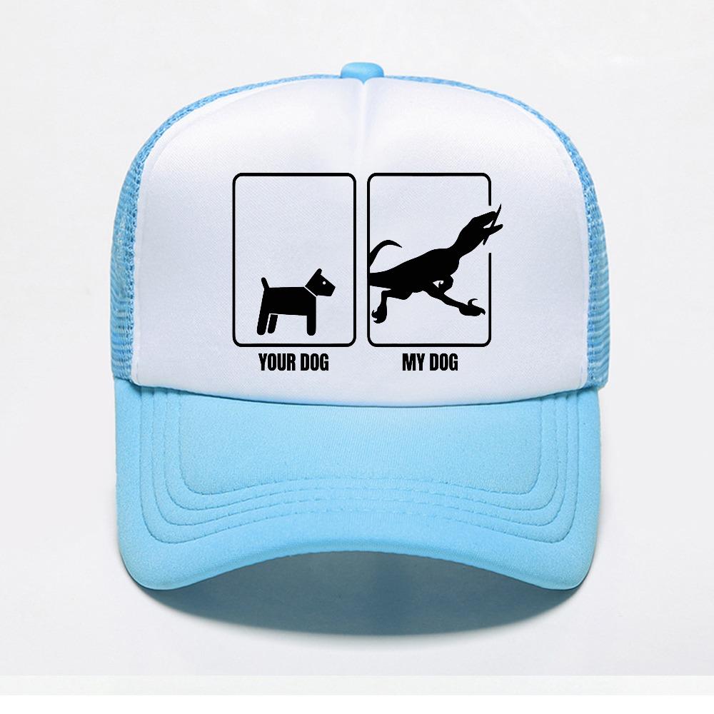 Funny Belgian Malinois Your Dog My Dog Maliraptor Maligator Streetwear Unisex Baseball Cap Summer Mesh Breathable Snapback Hats