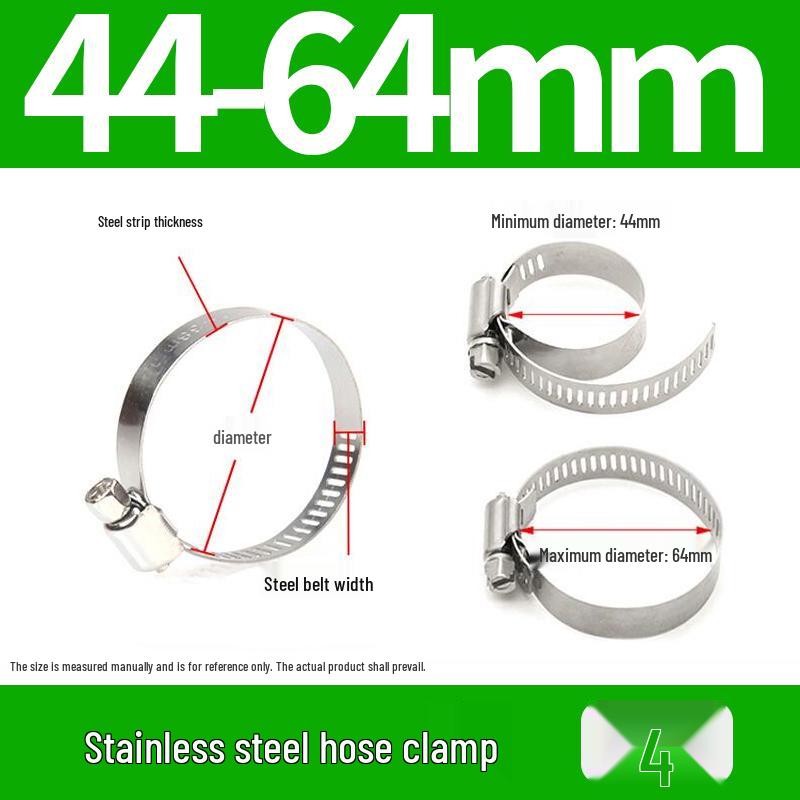 201 Edelstahl Schlauchschelle für Rohre