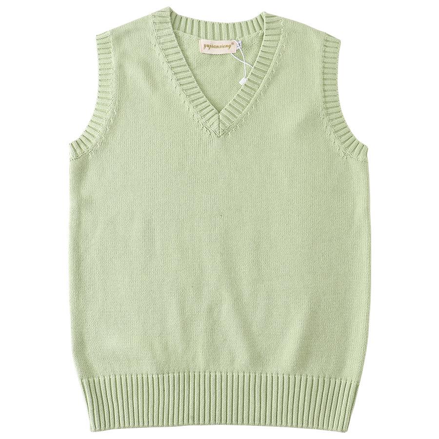 British College Style JK Uniform Vest, Japanese-Inspired Sweater
