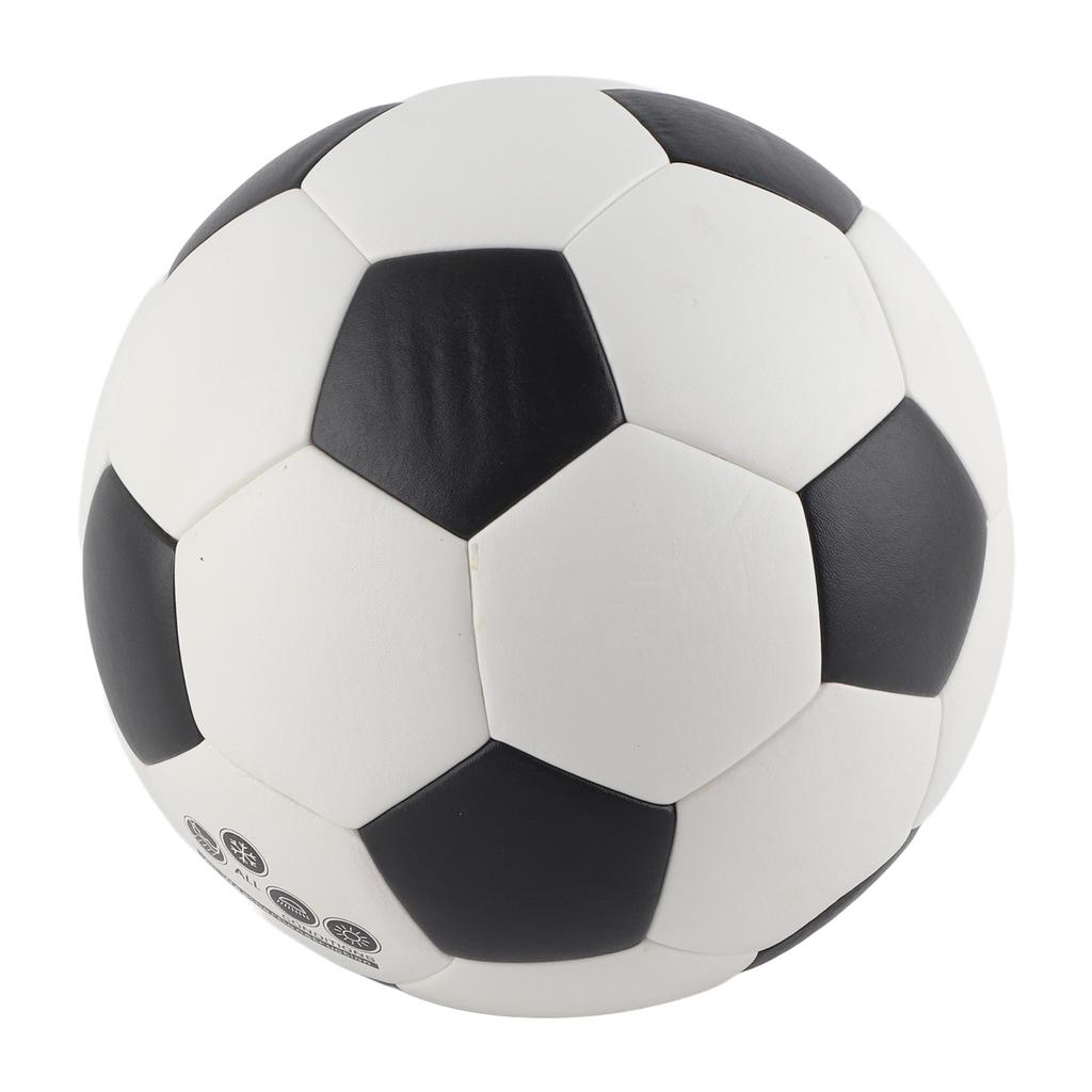 Classic Soccer Ball Training Match Soccer Ball Soft PU Waterproof Size 5 Soccer Ball for Pupils