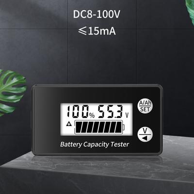 Vodotěsný tester kapacity baterie Volt Proud LCD displej s funkcí paměti Tester kapacity baterie pro balanční vozidlo