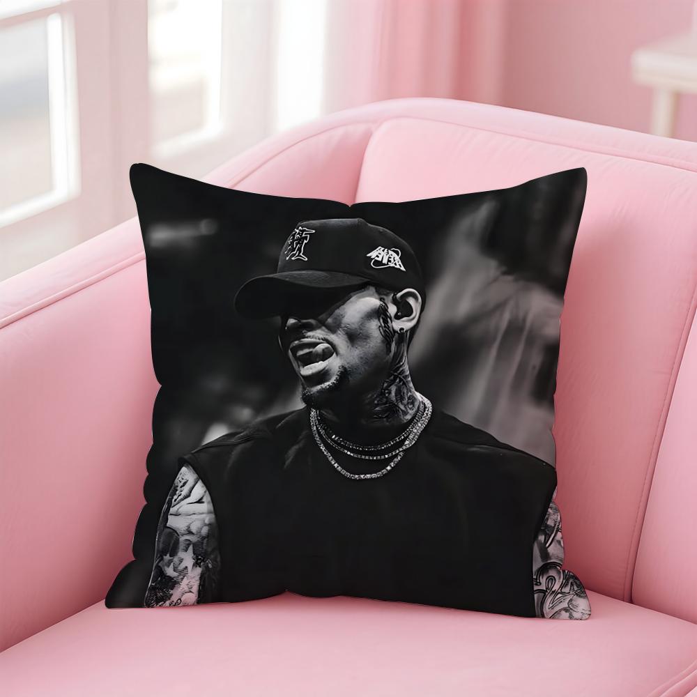 Hot C-Chris Brown Cushion Cover Comfortable Reversible Pillow Cover Ideal for Car Sofa Bedroom & Beyond