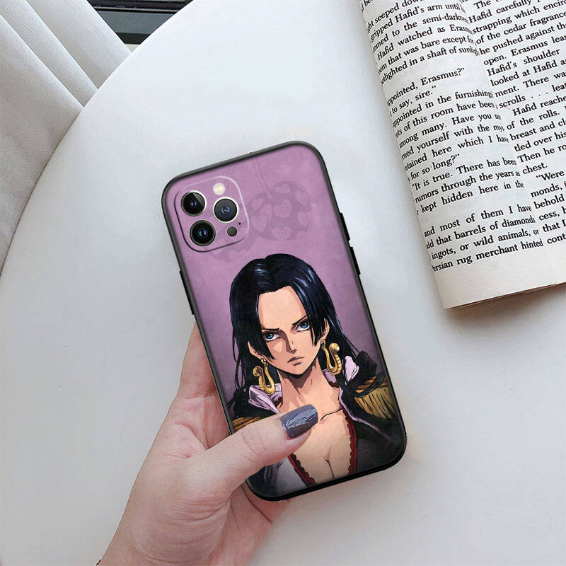 MH111 One Piece Boa Hancock Phone Case for Motorola Moto Edge 60 60s 70 G86 G56 G54 E14 G04S G45 G54 G64 S30 S50 X30 X40 X50 Pro Power Tylus