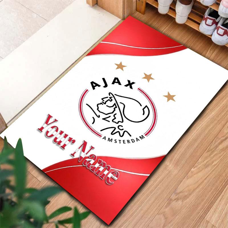 AFC Ajax Custom Name Carpet Rug for Living Room Bedroom Home Sofa Decoration,Kids Play Non-slip Floor Mat