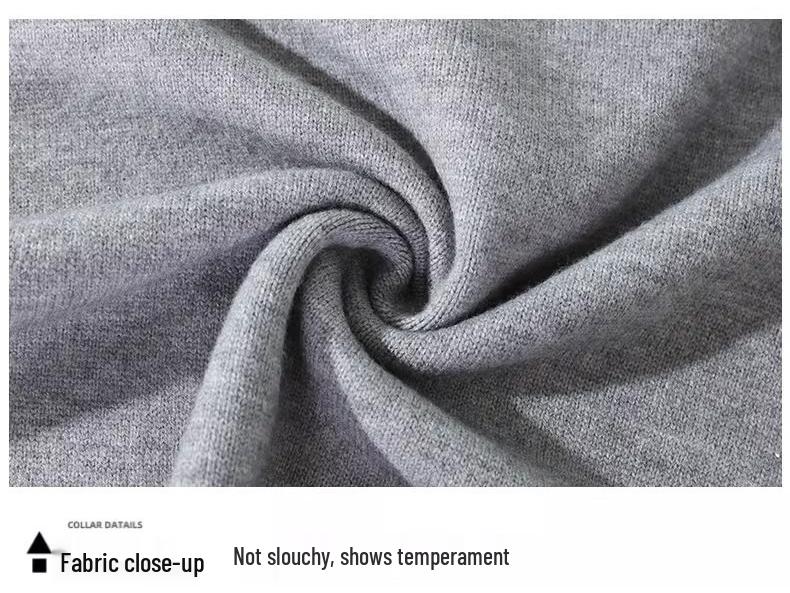 Men's Heavyweight Solid Color Knit Hooded Sweater - Loose Fit Casual Pullover for Autumn/Winter