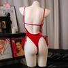 Sex lingerie sexy pure desire style burgundy catwoman open file temptation