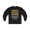 Acts 2:38 Repent And Be Baptized In the Name Of Jesus Christ Long Sleeve