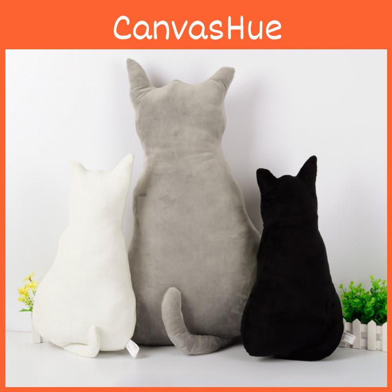 Adorable Plush Back Cat Toy Sofa Pillow Cushion Perfect For Cozy Home Decor