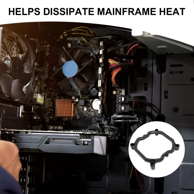 CPU Cooling Fan Support Base Frame With Installation Screws for 1700 1200 115x 2011 1366 Retention Backplates Set