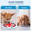 Pet Slow Feeder Bowl and Toy: Leaking Food Tray for Cats and Dogs, Educational Feeding Toy