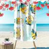 Minions Print Beach Towel, Large Soft Quick Dry Towel for Beach Camping Swimming