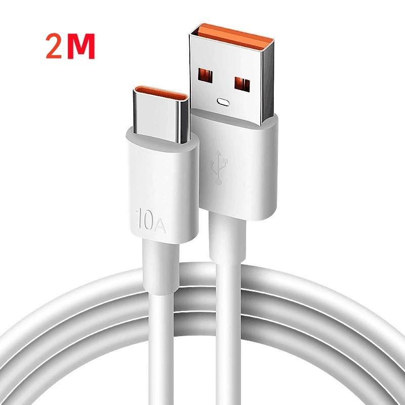 100W 10A USB Type C Data Cable Super Fast Charing Line for Xiaomi Samsung Huawei Mate 60 Honor Quick Charge Type-C Data Cord