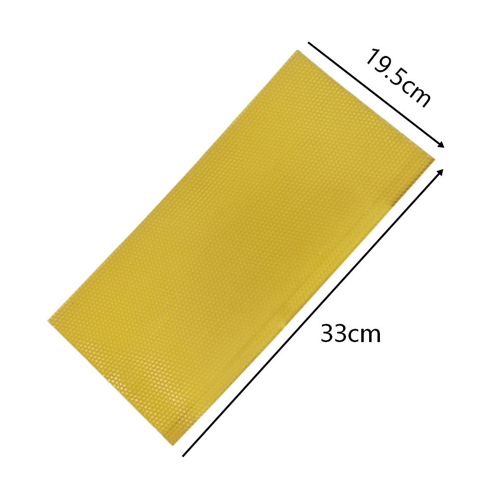 30 Pieces Beeswax For Honeycomb Sheets For Bee Foundation Accessories Simple Installation Garden Supplies