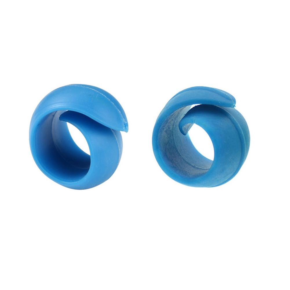 2pcs Bobbin Thread Holders Cross Stitch Accessories Silica Gel Retaining Clips Mini for Quilting Sewing Machine Spool Organizing