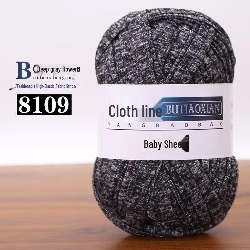 High Elasticity Handmade Crochet Yarn for Bags, Floor Mats, and DIY Weaving Projects